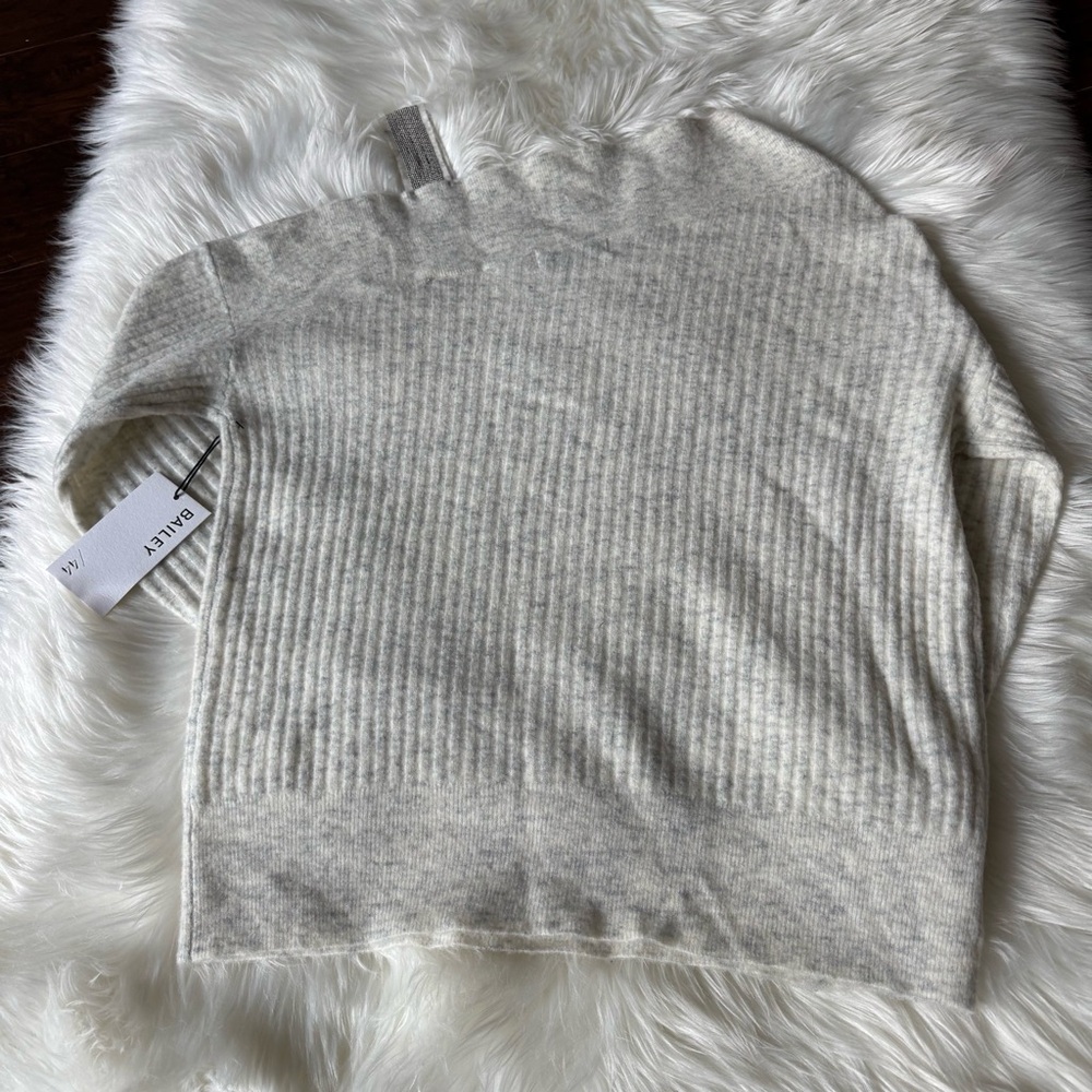 EUC Bailey 44 Kiara One Shoulder Sweater Merino Wool Blend Off Shoulder Small - Picture 11 of 16